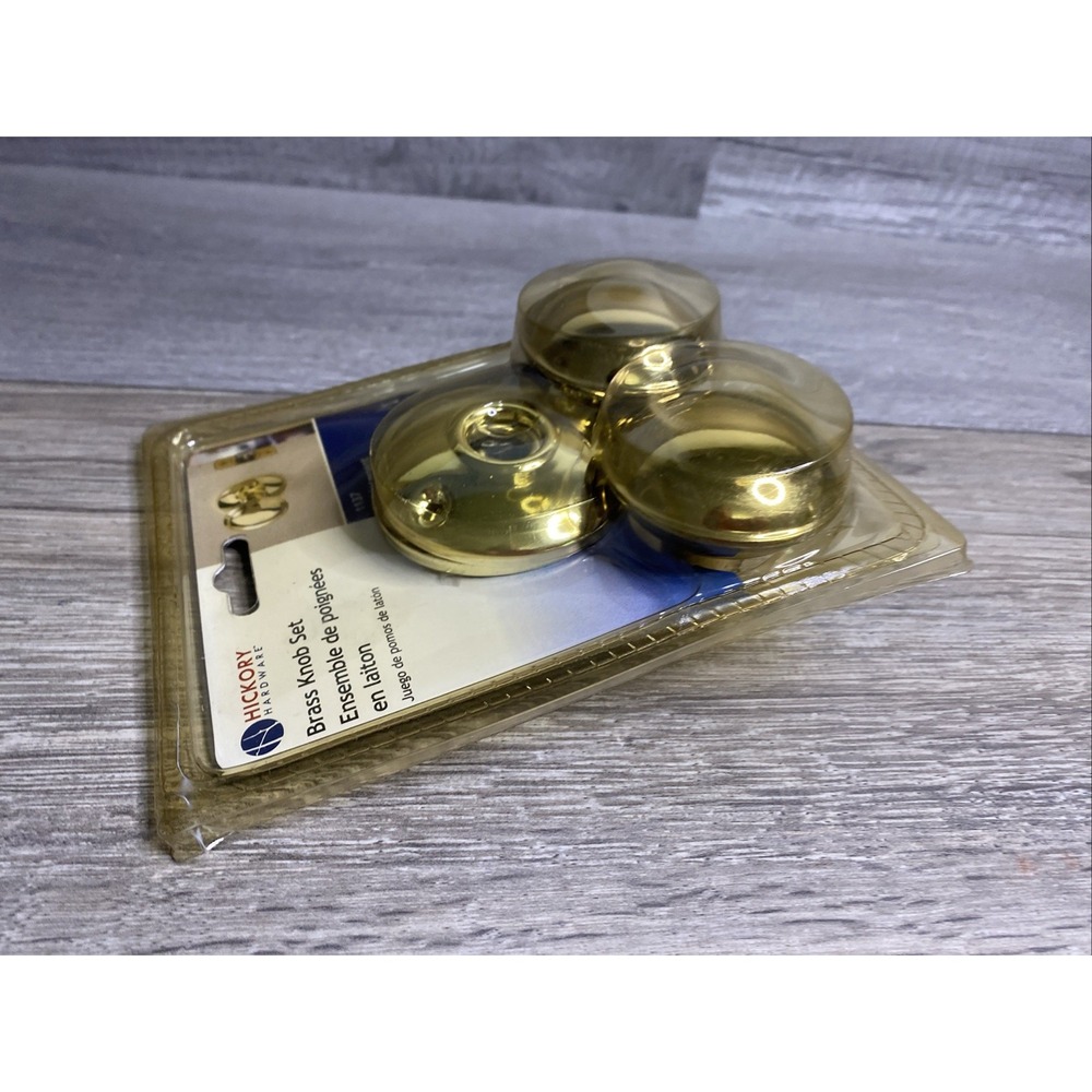 Hickory Hardware 1137 Brass Replacement Door Knob Polished Brass - Picture 10 of 10